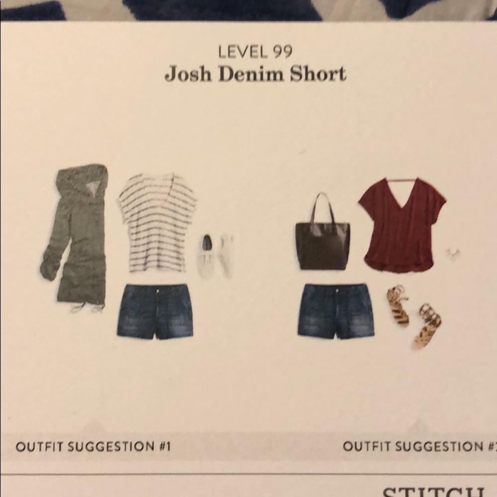 Stitchfix Level 99 josh denim shorts